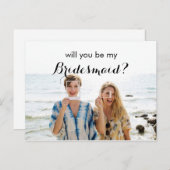 Photo Seras-Tu Ma Carte D'Époux (Devant / Derrière)