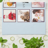 Photo Serviette de cuisine Monogramme 8 photos Ins (Plié)