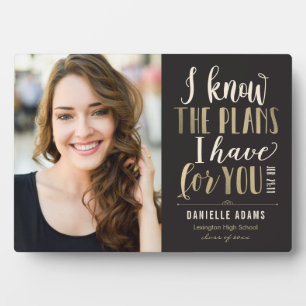 Photo Ses plans Graduation Keepsaké Desktop Plaque