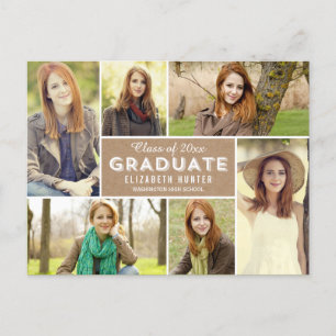 Photo Showcase Graduation Faire-part