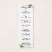 Photo Signet de poèmes funéraires du mémorial feui (Dos)