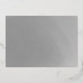 Photo Silver Foil Carte de remerciements de doctor (Verso)