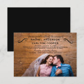 Photo simple - 3x5 Faire-part de mariage (Devant / Derrière)