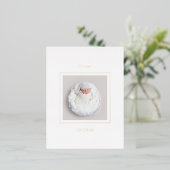 Photo simple Baby Boy Faire-part de naissance Foil (Debout devant)