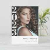 Photo simple Elle l'a fait Faire-part de diplôme (Debout devant)