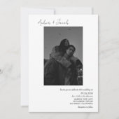 Photo simple Faire-part de mariage 001 (Devant)