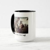 Photo simple Fête des pères Café Mug (Devant gauche)