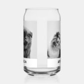 Photo simple, moderne personnalisée pour animaux d (Gauche)