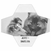 Photo simple, moderne personnalisée pour animaux d (Plat)