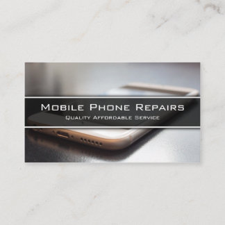 Photo Smart Phone sur le bureau - Carte de visite