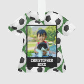 Photo Soccer Chemise de bal Nom/Team Kids (dos)