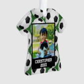 Photo Soccer Chemise de bal Nom/Team Kids (devant)