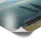 Photo Soleil et brouillard de 10 po x 8 po || Impression (Coin)