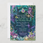 Photo Sous Les Invitations D'Anniversaire De Sirèn (Devant)