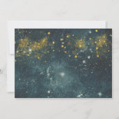 Photo spatiale Invitation d'anniversaire | Premier (Dos)