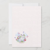 Photo spéciale Pâques Invitation Anniversaire (Dos)