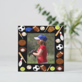 Photo Sports Invitation Anniversaire (Debout devant)