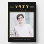 Photo Statistiques simples Plaque de graduation de coule (Devant)