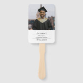 Photo Style Minimalist Graduation  Handwaaier (Voorkant)