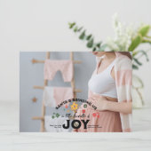 Photo super Faire-part de grossesse de Noël (Debout devant)