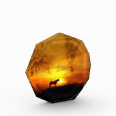 Photo Superbe Horse Belle Décor Art Bloc (Gauche)