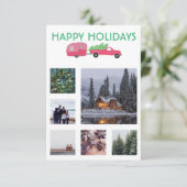 Photo sur mesure Camion Camper Trailer Carte de No (Debout devant)