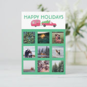 Photo sur mesure Camion Camper Trailer Carte de No (Debout devant)