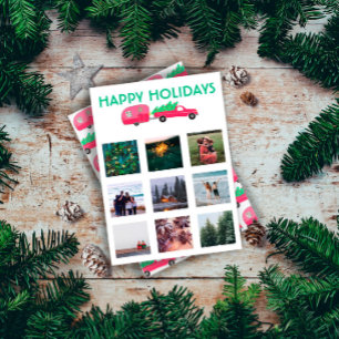 Photo sur mesure Camion Camper Trailer Carte de No