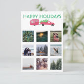 Photo sur mesure Camion Camper Trailer Carte de No (Debout devant)