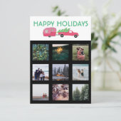 Photo sur mesure Camion Camper Trailer Carte de No (Debout devant)