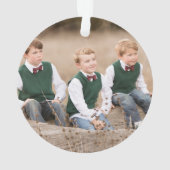 Photo sur mesure de la famille de Noël (dos)