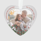 Photo sur mesure Holly & Pine Silver Frame 1er Noë (dos)