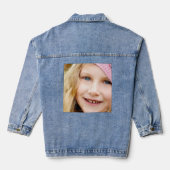 PHOTO SUR MESURE JEAN DENIM JACKET (Verso)