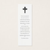 Photo Sympathy Funeral Memorial Poem Signet Card (Dos)