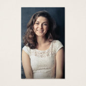 Photo Sympathy Funeral Pastel Blue Prayer Card (Devant)