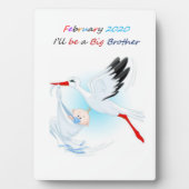 Photo Tabletop Plaque w Easel Big Brother Février 2020 (Devant)