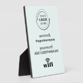 Photo Tabletop Plaque with Easel (Côté)