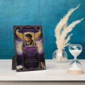 Photo Tabletop Plaque with Easel (Côté)