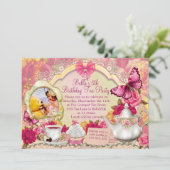 Photo Tea Party Invitation (Debout devant)