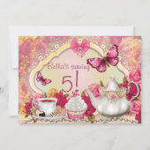 Photo Tea Party Invitation (Dos)