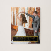 Photo Text Design Made for Bright Moments Legpuzzel (Verticaal)