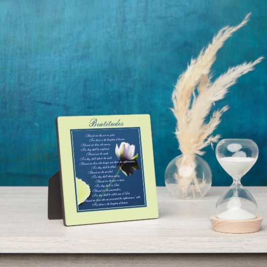 Photo The Beatitudes Plaque (Insitu)