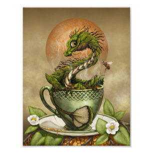 Photo Thé Dragon 8,5 x 11 Impression