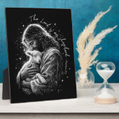 Photo The Lord is my Shepard. Psalm 23. Plaque & easel  (Côté)