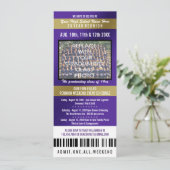 Photo Ticket Classe Réunion Invitation (Debout devant)