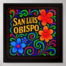 SAN LUIS OBISPO, CALIFORNIE, ŒUVRE D'ART MURALE.