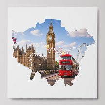 Affiche du parcours du London 26.2 Marathon