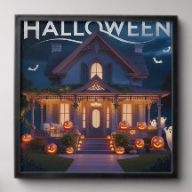 Art Citrouille éffrayant pour décoration d'Hallowe