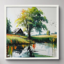 Été serein : Paysage -