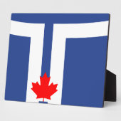 Photo Toronto Flag Plaque (Côté)